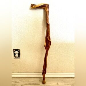 Handcrafted Diamond Willow Walking Stick